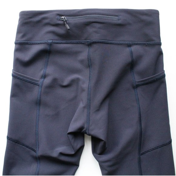 Lululemon Tight Stuff Tight II 25" / Size 4 / Midnight Navy Reflective Dots Run - Picture 6 of 11